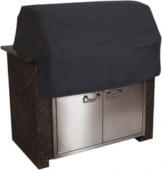 Classic Accessories - Polyester Grill Top Protective Cover - 57 x 29 x 26", Black - Exact Tooling