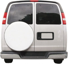 Classic Accessories - Polyvinyl Chloride Tire Protective Cover - 26-3/4 to 29-3/4" Diam, Snow White - Exact Tooling