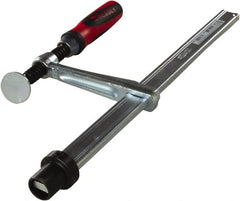 Bessey - 6" Throat Depth, 8" Max Capacity, Standard Sliding Arm Clamp - 650 Lb Clamping Pressure, 5/8" Spindle Diam - Exact Tooling