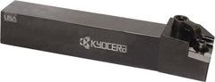 Kyocera - MCLN, Right Hand Cut, 95° Lead Angle, 1" Shank Height x 1" Shank Width, Negative Rake Indexable Turning Toolholder - 6" OAL, CN.. 43.. Insert Compatibility, Series MCLN - Exact Tooling