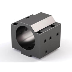 Global CNC Industries - Turret & VDI Tool Holders; Type: Mazak ID Block ; Clamping System: 94mm X 60mm ; Tool Axis: ID ; Through Coolant: No ; Additional Information: 4 Mounting Holes - Exact Tooling
