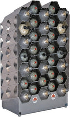 AIR Systems - SCBA/EEBA Air-Kaddy Cylinder Rack - Use with Self-Contained Breathing Apparatus (SCBA) - Exact Tooling