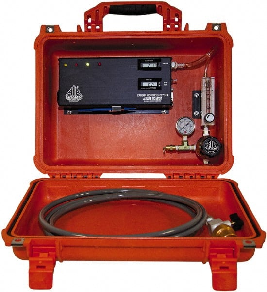 AIR Systems - SCBA/EEBA Cylinder Air Test Meter - Use with Air Quality Testing - Exact Tooling