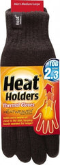 Grabber - Size M Work Gloves - For General Purpose, Uncoated, Slip-On Cuff, Full Fingered, Black, Paired - Exact Tooling