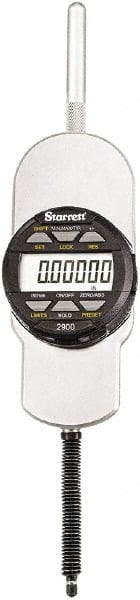 Starrett - Electronic Drop Indicators Minimum Measurement (Decimal Inch): 0.0000 Minimum Measurement (mm): 0.00 - Exact Tooling