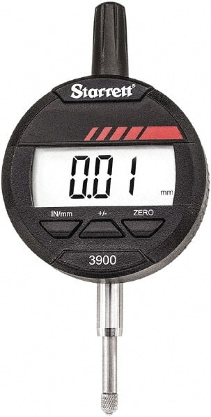 Starrett - Electronic Drop Indicators Minimum Measurement (Decimal Inch): 0.0000 Minimum Measurement (mm): 0.00 - Exact Tooling