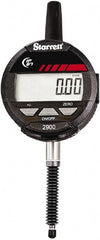 Starrett - Electronic Drop Indicators Minimum Measurement (Decimal Inch): 0.0000 Minimum Measurement (mm): 0.00 - Exact Tooling