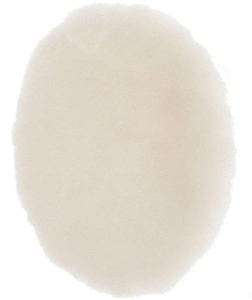 Tru-Maxx - 5-1/4" Diam Wool Buffing & Backing Pad - Exact Tooling