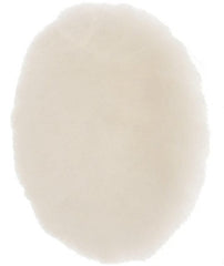 Tru-Maxx - 5-1/4" Diam Wool Buffing & Backing Pad - Exact Tooling
