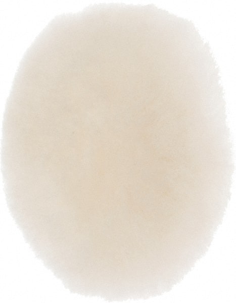 Tru-Maxx - 3" Diam Wool Buffing & Backing Pad - Exact Tooling