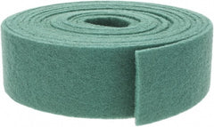 Brite Star - 30' Long x 4" Wide Nonwoven Roll - Fine Grade, Green, Aluminum Oxide - Exact Tooling