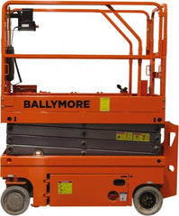 Ballymore - Cherry Pickers (Personal Lifts) Type: Drivable Mini Scissor Lift Type of Power: 24V DC - Exact Tooling