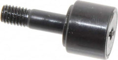 Accurate Bushing - 1/2" Roller Diam x 3/8" Width, 0.19" Stud Diam x 5/8" Length, Stud Cam Follower - Steel, 1/4" Thread Length, 10-32 Thread, 1" OAL, 970 Lb Dynamic Cap, 720 Lb Static Cap - Exact Tooling
