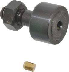 Accurate Bushing - 19mm Roller Diam x 11mm Width, 8mm Stud Diam x 20mm Length, Sealed Stud Cam Follower - Steel, 10mm Thread Length, M8x1.25 Thread, 32mm OAL, 4,250 N Dynamic Cap, 4,600 N Static Cap - Exact Tooling