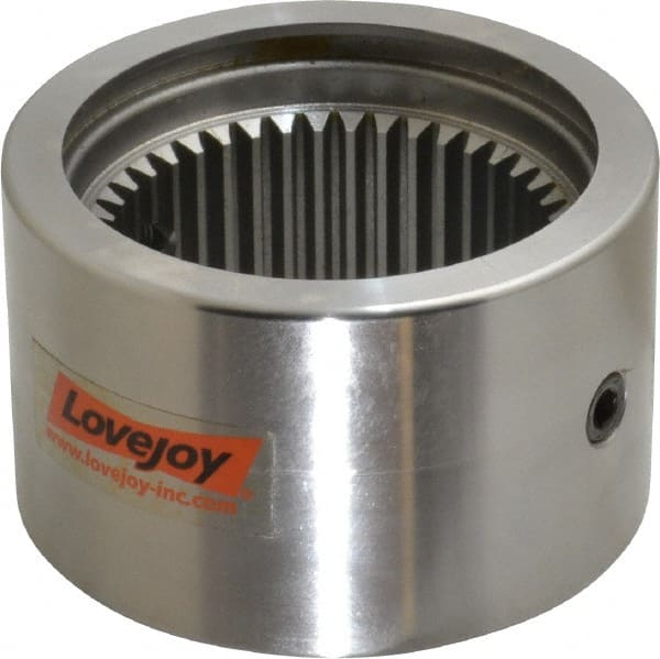 Lovejoy - 3.31" Outside Diam, Steel Sleeve Rigid Coupling - Exact Tooling