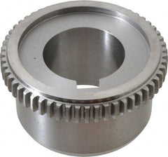 Lovejoy - 1-7/8" Inside x 4-3/4" Outside Diam, Rigid Coupling Hub - 1/2" Keyway Width x 1/4" Keyway Depth - Exact Tooling