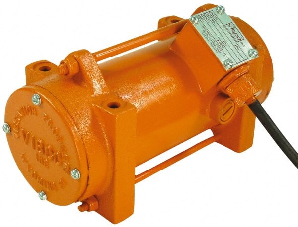 Vibco - 16 Amp, 12 Volt, 9" Long, Electric Vibrators - 0 to 400 Lbs. Force, 74 Decibels - Exact Tooling
