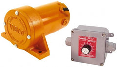 Vibco - 1 Phase, 1.3 Amp, 115 Volt, 6-3/4" Long, Electric Vibrators - 0 to 100 Lbs. Force, 68 Decibels - Exact Tooling