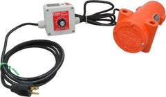 Vibco - 1 Phase, 2.6 Amp, 115 Volt, 8-3/16" Long, Electric Vibrators - 0 to 200 Lbs. Force, 70 Decibels - Exact Tooling