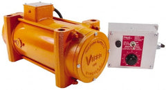 Vibco - 1 Phase, 3.5 Amp, 115 Volt, 13-3/16" Long, Electric Vibrators - 0 to 500 Lbs. Force, 70 Decibels - Exact Tooling