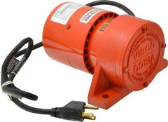 Vibco - 1 Phase, 1.5 Amp, 115 Volt, 7-1/2" Long, Electric Vibrators - 0 to 60 Lbs. Force, 48 Decibels - Exact Tooling