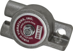 Vibco - 75 Lb. Force, 5-1/2 Cubic Feet per Minute, 10,500 RPM, 67 Decibel, Pneumatic Vibrator - 3-3/4" Long x 1-7/16" Wide x 1-3/16" High, 1/4 Port Inlet, 1/4 Port Outlet - Exact Tooling