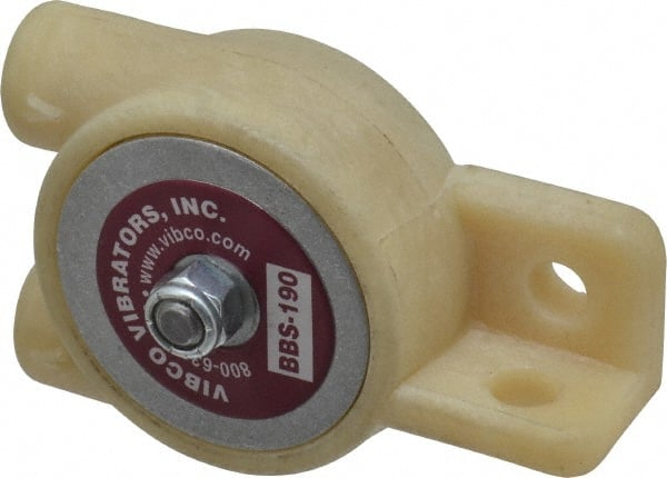 Vibco - ,250 Lb. Force, 7 Cubic Feet per Minute, 10,000 RPM, 70 Decibel, Pneumatic Vibrator - 4-1/8" Long x 1-9/16" Wide x 1-1/4" High, 1/4 Port Inlet, 1/4 Port Outlet - Exact Tooling