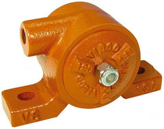 Vibco - 725 Lb. Force, 17 Cubic Feet per Minute, 5,200 RPM, 72 Decibel, Pneumatic Vibrator - 6-5/8" Long x 2-1/8" Wide x 4-7/8" High, 3/8 Port Inlet - Exact Tooling