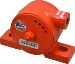 Vibco - ,500 Lb. Force, 10-1/2 Cubic Feet per Minute, 7,200 RPM, 70 Decibel, Pneumatic Vibrator - 5-3/8" Long x 1-1/2" Wide x 3-1/2" High, 1/4 Port Inlet - Exact Tooling