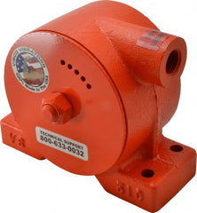 Vibco - 900 Lb. Force, 21 Cubic Feet per Minute, 4,500 RPM, 77 Decibel, Pneumatic Vibrator - 6-3/4" Long x 2-5/8" Wide x 5-3/8" High, 1/2 Port Inlet - Exact Tooling