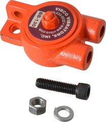 Vibco - 80 Lb. Force, 7-1/2 Cubic Feet per Minute, 19,000 RPM, 72 Decibel, Pneumatic Vibrator - 3-3/4" Long x 1-15/16" Wide x 2-1/4" High, 1/4 Port Inlet, 1/4 Port Outlet - Exact Tooling