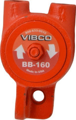 Vibco - 140 Lb. Force, 8 Cubic Feet per Minute, 15,000 RPM, 76 Decibel, Pneumatic Vibrator - 4-1/8" Long x 2" Wide x 2-9/16" High, 1/4 Port Inlet, 1/4 Port Outlet - Exact Tooling
