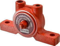 Vibco - 80 Lb. Force, 7-1/2 Cubic Feet per Minute, 19,000 RPM, 76 Decibel, Pneumatic Vibrator - 4-7/8" Long x 1-15/16" Wide x 2-3/4" High, 1/8 Port Inlet, 1/4 Port Outlet - Exact Tooling