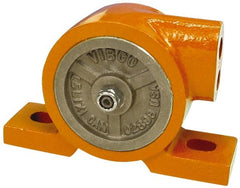 Vibco - 650 Lb. Force, 17 Cubic Feet per Minute, 10,000 RPM, 78 Decibel, Pneumatic Vibrator - 5-9/16" Long x 1-1/2" Wide x 4-3/4" High, 3/8 Port Inlet, 3/8 Port Outlet - Exact Tooling