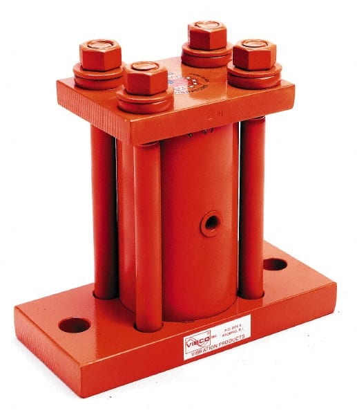Vibco - 13 Cubic Feet per Minute, 5,200 RPM, 95 Decibel, Pneumatic Vibrator - 6" Long x 3" Wide x 7-1/2" High, 1/4 Port Inlet, 1/4 Port Outlet - Exact Tooling
