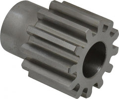 Boston Gear - 10 Pitch, 1.2" Pitch Diam, 12 Tooth Spur Gear - 1" Face Width, 5/8" Bore Diam, 0.92" Hub Diam, 14.5° Pressure Angle, Steel - Exact Tooling