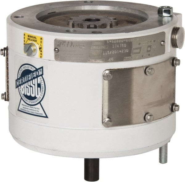 Dings Dynamics Group - 115/230 Volts at 60 Hertz, 6 Ft./Lb. Torque Disc Brake - 56C Frame, 5/8" Hub Bore, NEMA 4X Enclosure - Exact Tooling