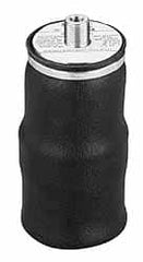 Value Collection - 100 psi Actuation: 565 Lb Ext, 890 Lb Compr, 3/4-16 & 1/2-13, 6-1/2" Stroke Len, Sleeve Air Spring - 10-1/2" Extended Height, 4" Compressed Height, 4.6" Max OD at 100 psi, 140 to 900 Lb Capacity - Exact Tooling