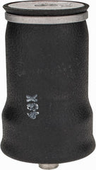 Value Collection - 100 psi Actuation: 330 Lb Ext, 1,160 Lb Compr, 3/8-16 & 3/4-16, 4.9" Stroke Len, Sleeve Air Spring - 7.1" Extended Height, 2.2" Compressed Height, 4.6" Max OD at 100 psi, 160 to 880 Lb Capacity - Exact Tooling