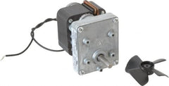 Made in USA - 115 Volt, 25 RPM, 136:1 Gear Ratio, CM Gearmotor - 30 Torque - Exact Tooling