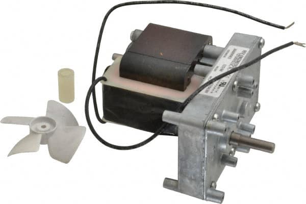 Made in USA - 115 Volt, 10 RPM, 340:1 Gear Ratio, ESP Gearmotor - 125 Torque - Exact Tooling