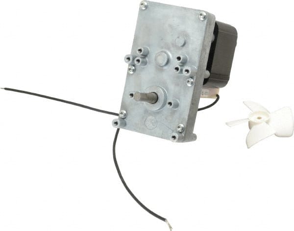 Made in USA - 115 Volt, 25 RPM, 136:1 Gear Ratio, ESP Gearmotor - 60 Torque - Exact Tooling