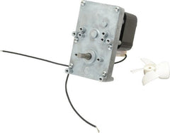 Made in USA - 115 Volt, 25 RPM, 136:1 Gear Ratio, ESP Gearmotor - 60 Torque - Exact Tooling