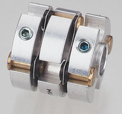 Value Collection - Flexible Membrane Coupling - 1.63" OD, 1.97" OAL, Stainless Steel - Exact Tooling