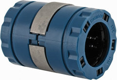 Thomson Industries - 16mm ID, 2,200 Lb Dynamic Load Capacity, Closed Linear Bearing - 26mm OD - Exact Tooling