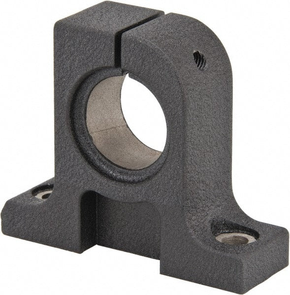 Thomson Industries - 20mm Diam, Malleable Iron Alloy Shaft Support - Plain Shafting - Exact Tooling