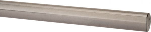 Thomson Industries - 12mm Diam, 18" Long, Steel Standard Round Linear Shafting - 60-65C Hardness, .4724/.4720 Tolerance - Exact Tooling