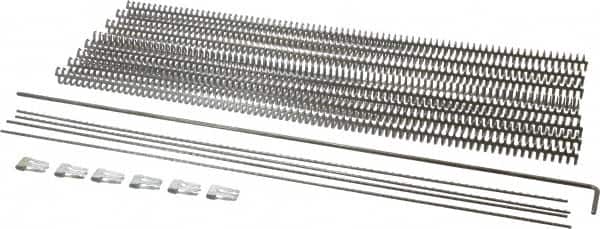 Value Collection - Conveyor Belt Lacing - 18" OAL x 18" Belt Width, 1/8 to 5/32" Belt - Exact Tooling