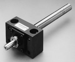 Thomson Industries - 3-1/2" Long, 2-3/4" High, Ballscrew End Block - 3/4" Lead Width, 1-1/2" Flange OD - Exact Tooling