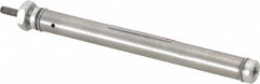 Norgren - 2" Stroke x 5/16" Bore Single Acting Air Cylinder - 10-32 Port, 5-40 Rod Thread - Exact Tooling